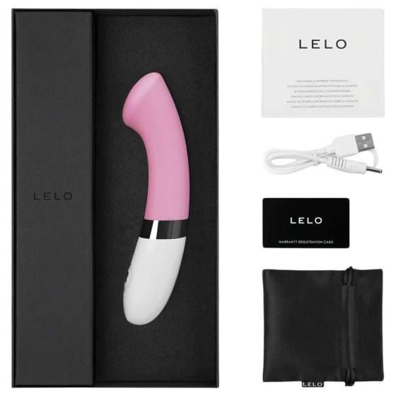 LELO Gigi 2 – silikonový G-bod vibrátor (růžový)