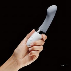 LELO Gigi 2 - silikonový G-bod vibrátor (modrý)