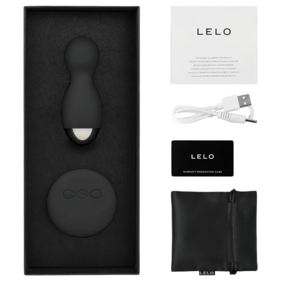 LELO Hula - rotující vibrační vajíčko (černé)