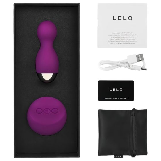 LELO Hula - rotační vibrační vajíčko (fialové)