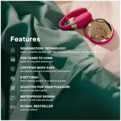 LELO Tiani 3 - párový vibrátor - silikon - růžový