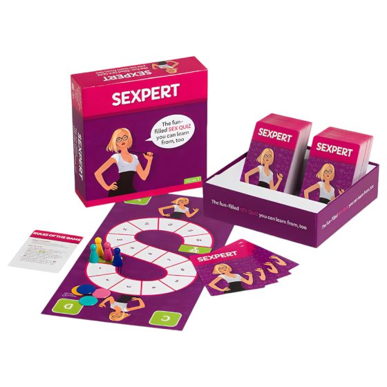 Sexpert společenská hra (anglicky)