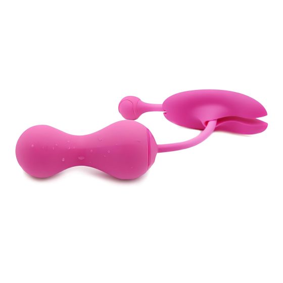 Magic Motion Kegel Master - Chytré venušiny kuličky duo (fialová)