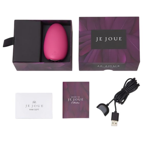 Je Joue Mimi Soft - dobíjecí, vodotěsný vibrační stimulátor klitorisu (růžový)