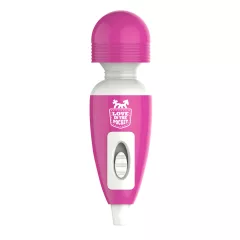 Love Wand - mini vibrátor na masáž klitorisu - růžový