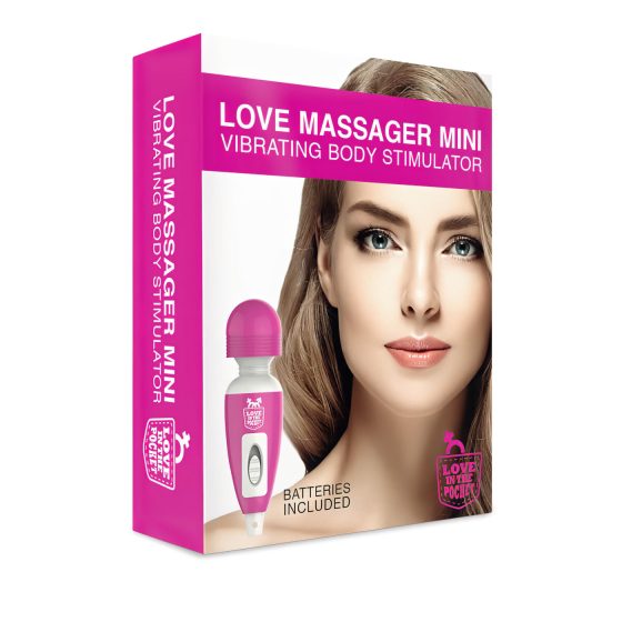 Láska Hůlka – mini masážní vibrátor (růžový)