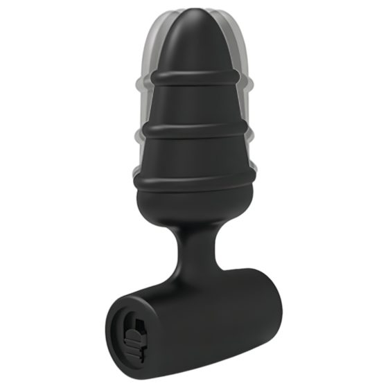 Love Plug - mini anální vibrátor (černý)