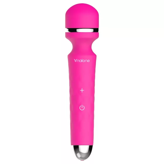 Nalone Rock Wand - akumulátorový masážní vibrátor (růžový)