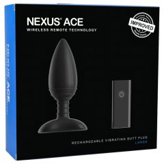   Nexus Ace - dálkově ovládaný, nabíjecí anální vibrátor (velký)