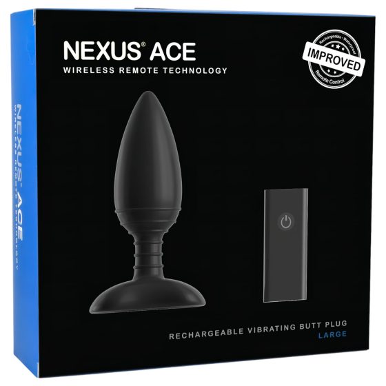 Nexus Ace - dálkově ovládaný, nabíjecí anální vibrátor (velký)