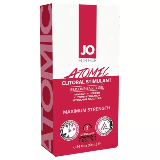 System JO - ATOMIC - stimulační gel na klitoris pro ženy (10 ml)