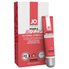   JO WARM & BUZZY - stimulační gel na klitoris pro ženy - 10 ml