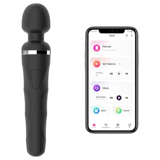 LOVENSE Domi 2 - chytrý masážní vibrátor (černý)