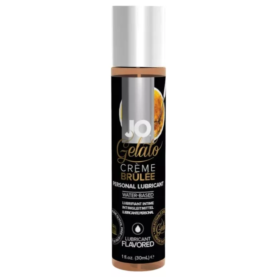 JO Gelato Creme Brulee - lubrikační gel na vodní bázi - 30 ml