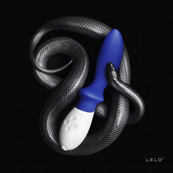 LELO Loki - vodotěsný vibrátor na prostatu (modrý)