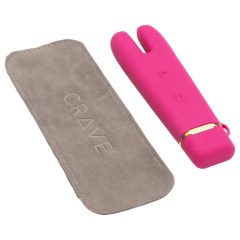   / Crave Duet Flex - dobíjecí klitorisový vibrátor (růžový)