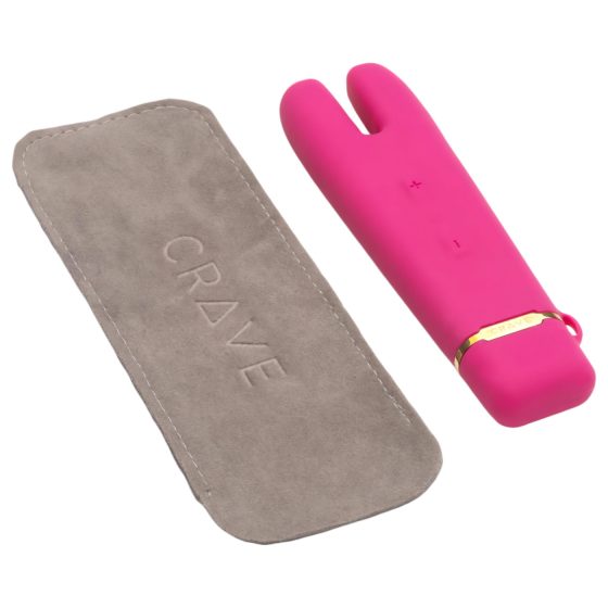 / Crave Duet Flex - dobíjecí klitorisový vibrátor (růžový)