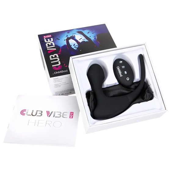 OHMIBOD Club Vibe 3 Hero - Prostatický vibrátor (ovládání hudbou)