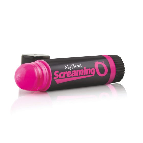My Secret Screaming O Vibrating Lip Balm - vibrátor ve tvaru rtěnky (pink-černý)