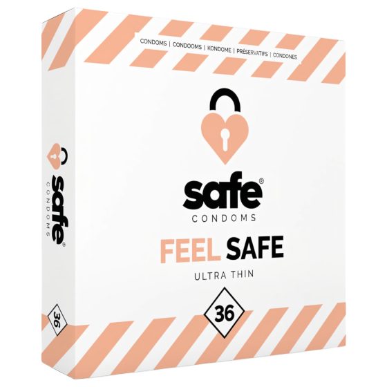 SAFE Feel Safe - tenký kondom (36 ks)