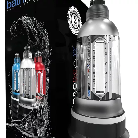 Bathmate Hydromax 7 Wide Boy - hydropumpa (průhledná)