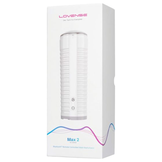 LOVENSE Max 2 – chytrý masturbátor (bílý)