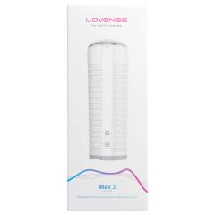LOVENSE Max 2 – chytrý masturbátor (bílý)