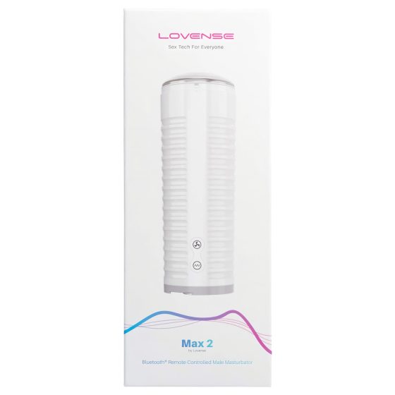 LOVENSE Max 2 – chytrý masturbátor (bílý)