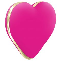   / RS Icons Heart - akumulátorový vibrátor na klitoris (růžový)
