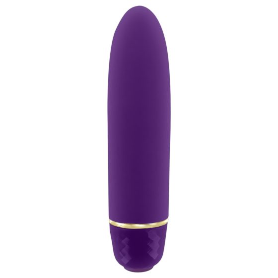 Rianne Essentials Classique Deep - silikonová rtěnka vibrátor (fialový)