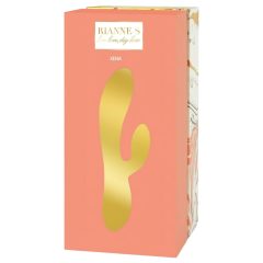   Rianne Essential Xena - akumulátorový, vyhřívaný vibrátor (meruňková korálová)