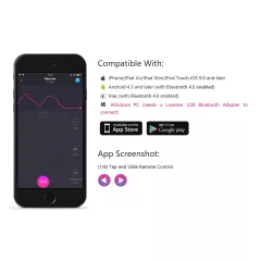   Lovense Lush 2 - nositelné vibrační vajíčko ovládané aplikací (růžové)