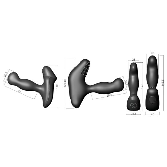 Nexus Revo Slim - Dálkově ovládaný rotační vibrátor na prostatu