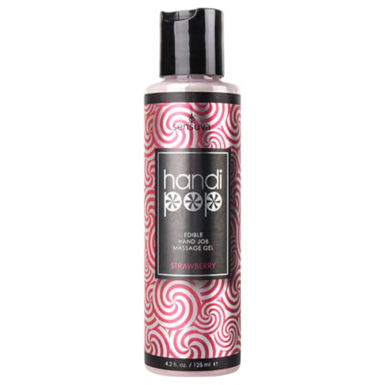 Sensuva - intim krém pro muže na masturbaci - jahoda - 125 ml