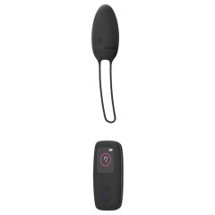   B SWISH Premium - nabíjecí vibrační vajíčko na dálkové ovládání (černé)
