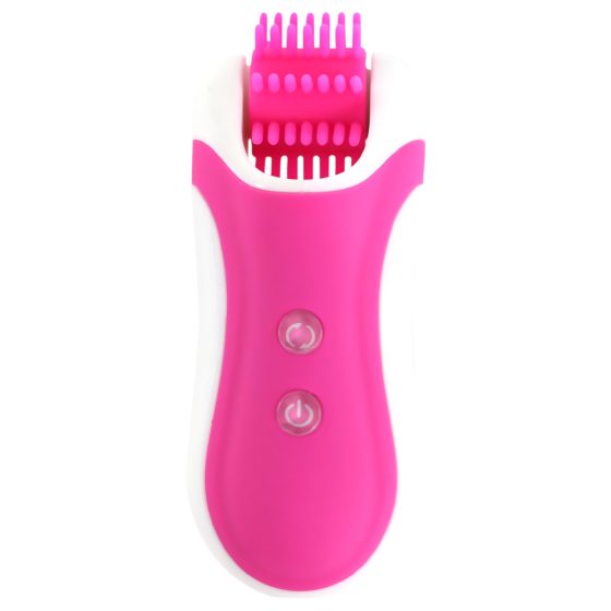 FEELZTOYS Clitella - dobíjecí, rotační, orální vibrátor (růžový)