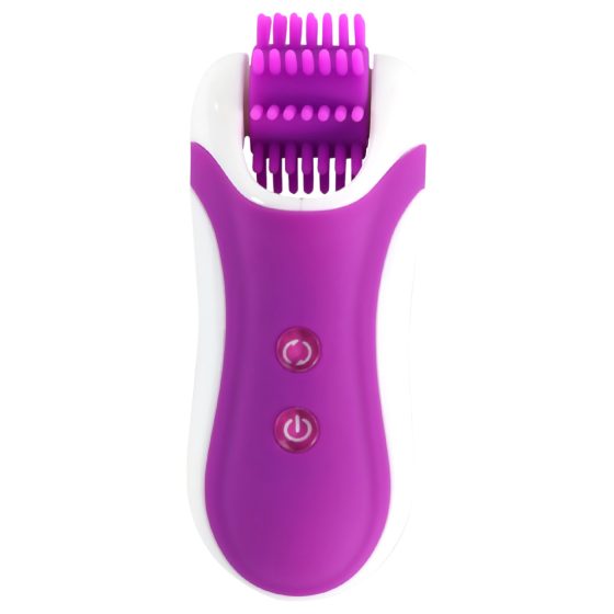 FEELZTOYS Clitella - dobíjecí rotační orální vibrátor (fialová)