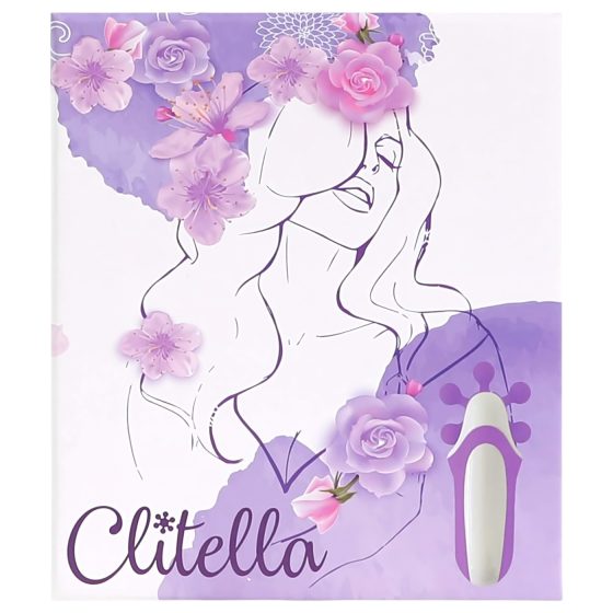FEELZTOYS Clitella - dobíjecí rotační orální vibrátor (fialová)