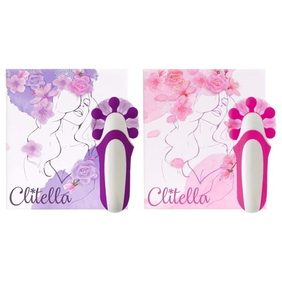 FEELZTOYS Clitella - dobíjecí rotační orální vibrátor (fialová)