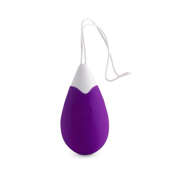 FEELZTOYS Anna - nabíjecí, rádiově řízené vibrační vajíčko (fialové)