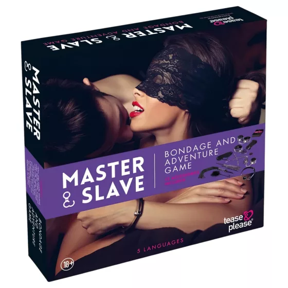 tease & please - Master & Slave - Bondage dobrodružná hra pro páry set