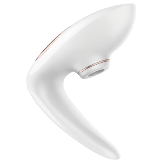 Satisfyer Pro 4 Couples - dobíjecí stimulátor pro páry s tlakovými vlnami (bílý)