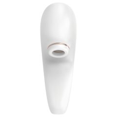   Satisfyer Pro 4 Couples - dobíjecí stimulátor pro páry s tlakovými vlnami (bílý)
