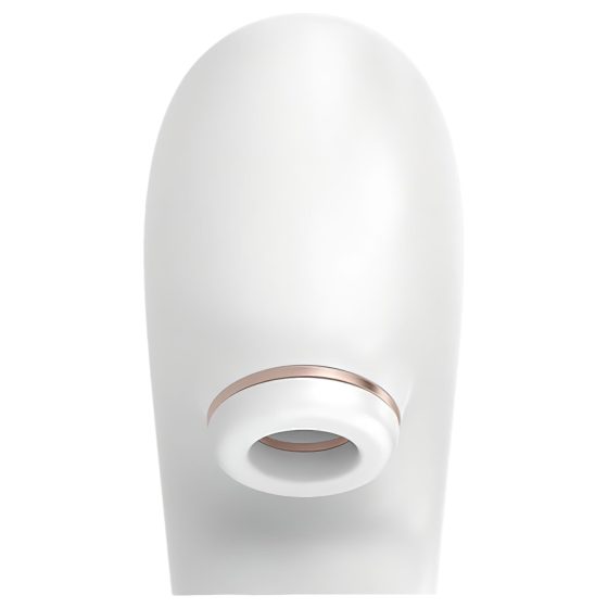 Satisfyer Pro 4 Couples - dobíjecí stimulátor pro páry s tlakovými vlnami (bílý)