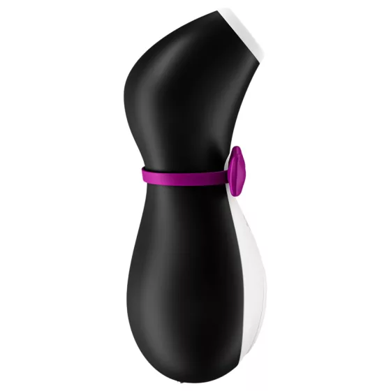 Satisfyer Penguin - nabíjecí vodotěsný stimulátor klitorisu - černobílý
