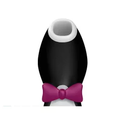   Satisfyer Penguin - nabíjecí vodotěsný stimulátor klitorisu - černobílý