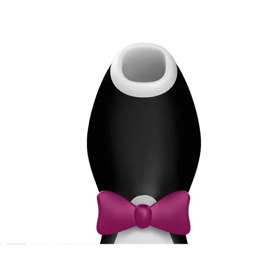 Satisfyer Penguin - nabíjecí vodotěsný stimulátor klitorisu - černobílý