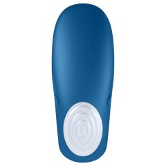   Satisfyer Double Whale - 2-motorový párový vibrátor (modrý)