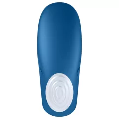   Satisfyer Double Whale - párový vibrátor se 2 motory (modrý)