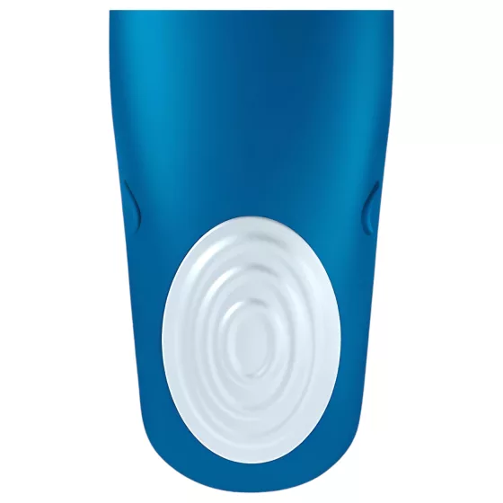 Satisfyer Double Whale - párový vibrátor se 2 motory - modrý